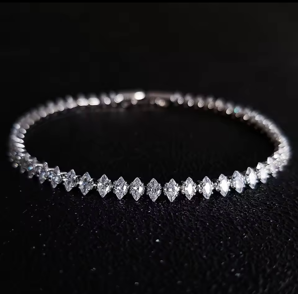 [S405] Pulsera Marquesa Ovalada Acero Inoxidable