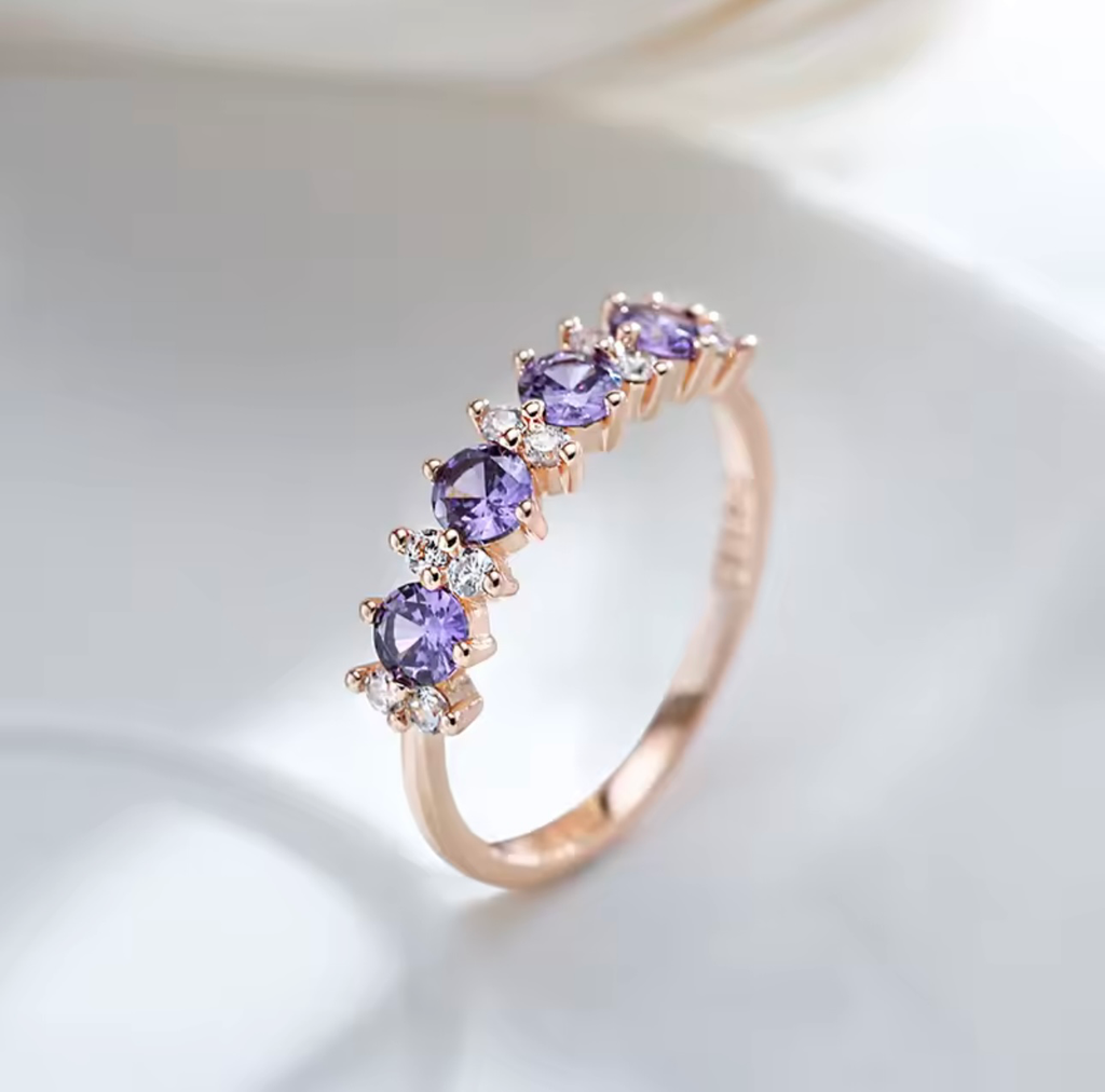 [S324.5] Anillo Nicole Plata .925 (5)