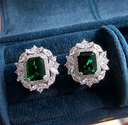Arete Sharon Plata .925 con rodio 
