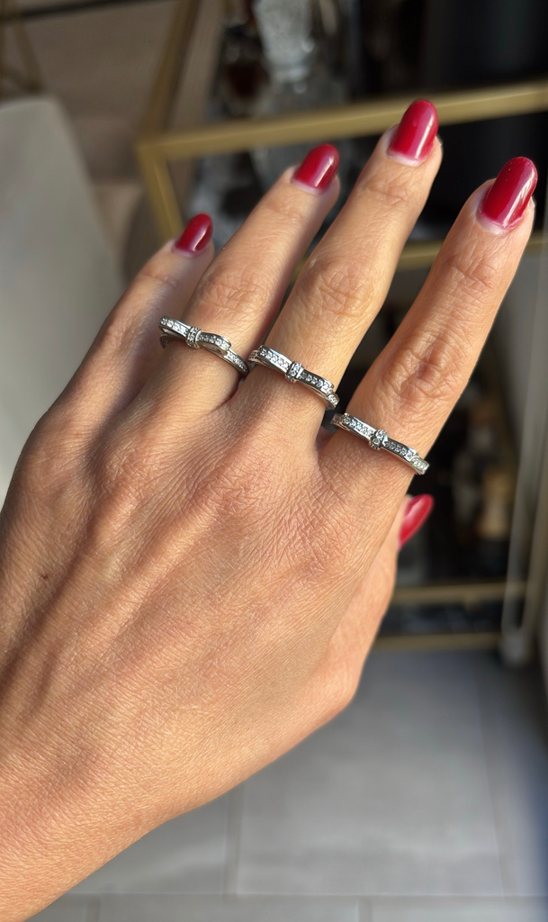 Anillo Moño Pandora Plata .925