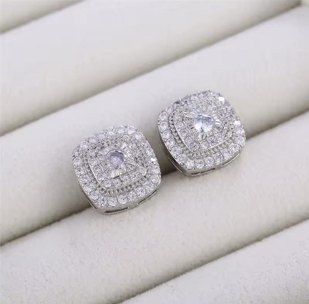 [S251] Arete Studs Amelia Plata .925
