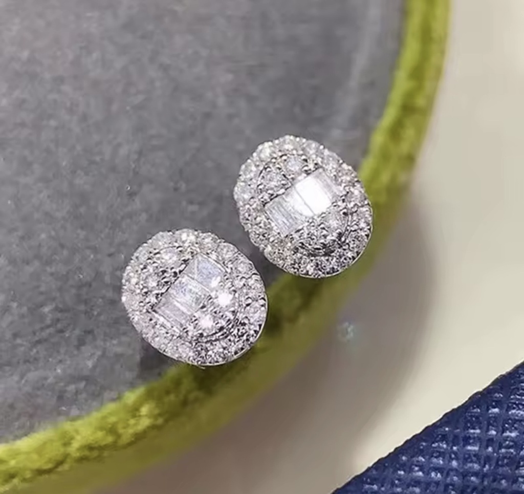 [S253] Arete Studs Cora Plata .925
